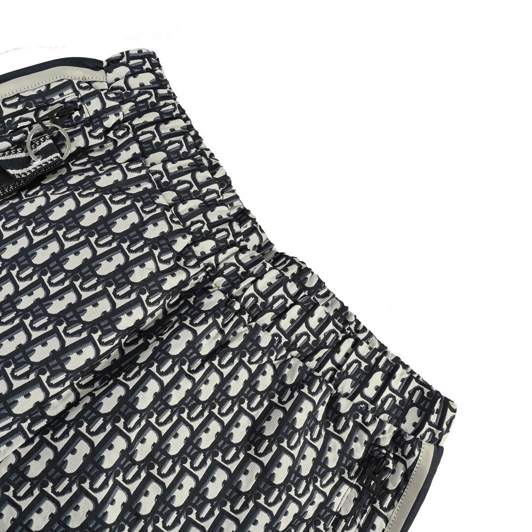 Dior Monogram Trousers "Black-White"