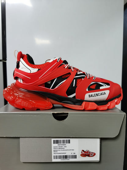 Balenciaga Track "Red Clear Sole "