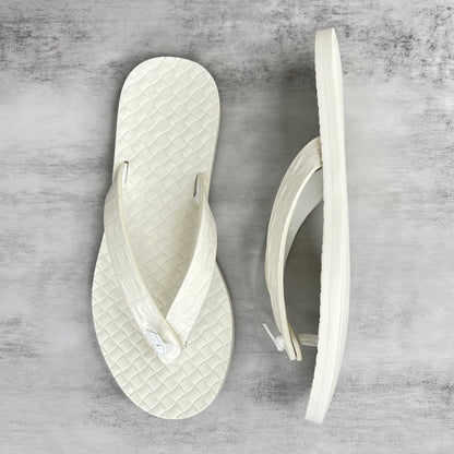 Bottega Veneta Flip-Flops "White"