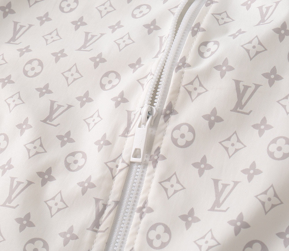 Louis Vuitton Monogram Windbreaker Jacket "White"