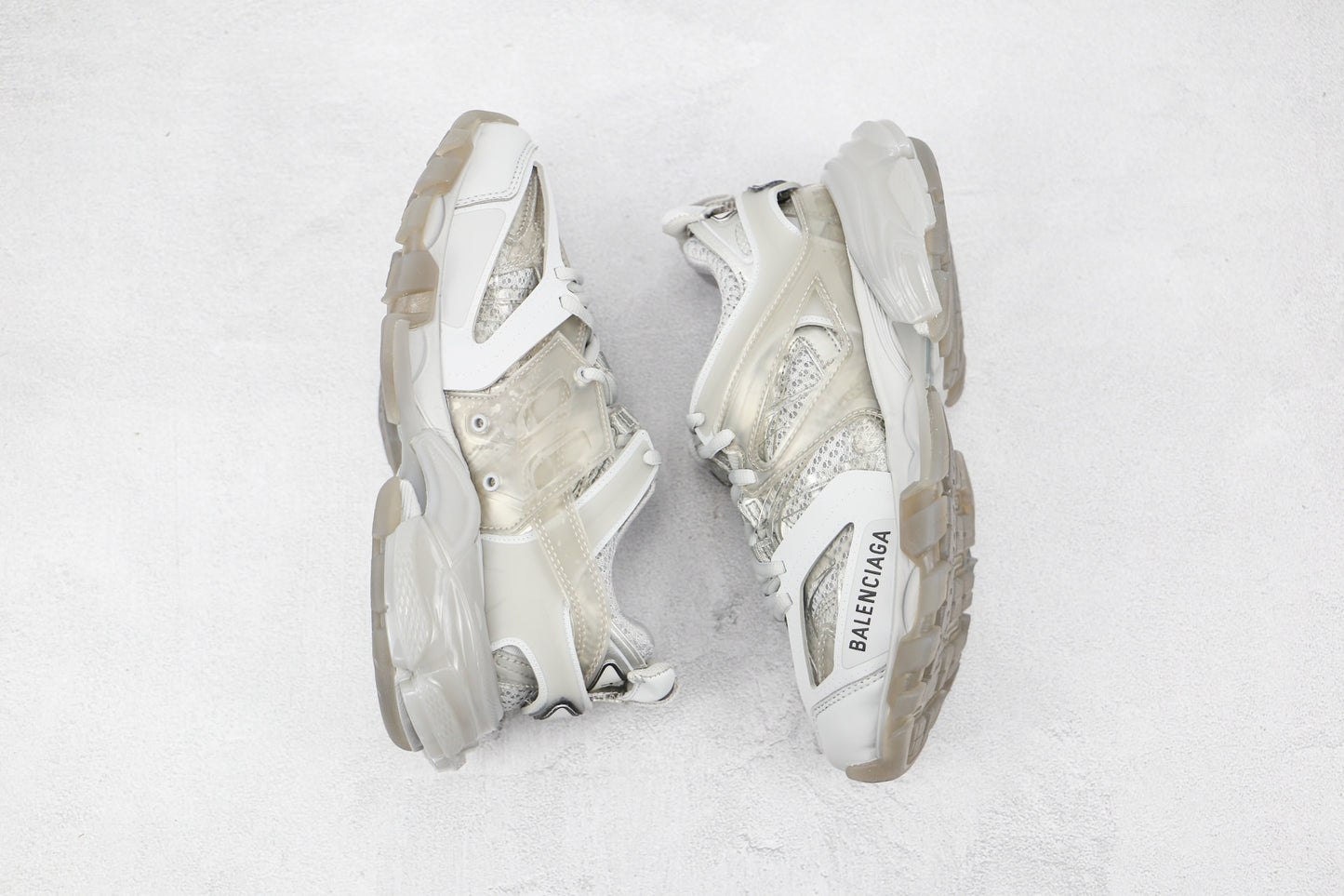Balenciaga Track "Light Beige Clear Sole"