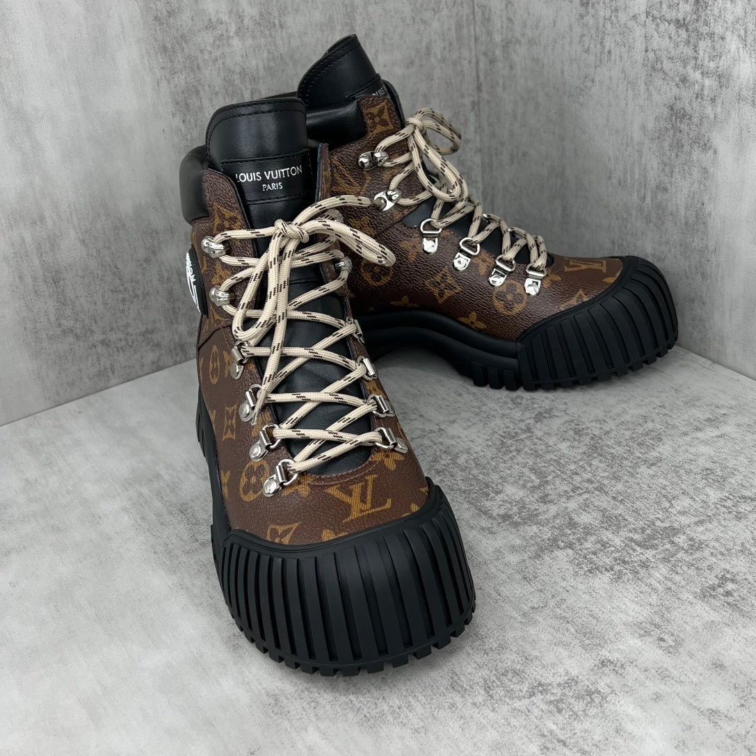 Louis Vuitton Ruby Flat Ranger Boots "Monogoram"
