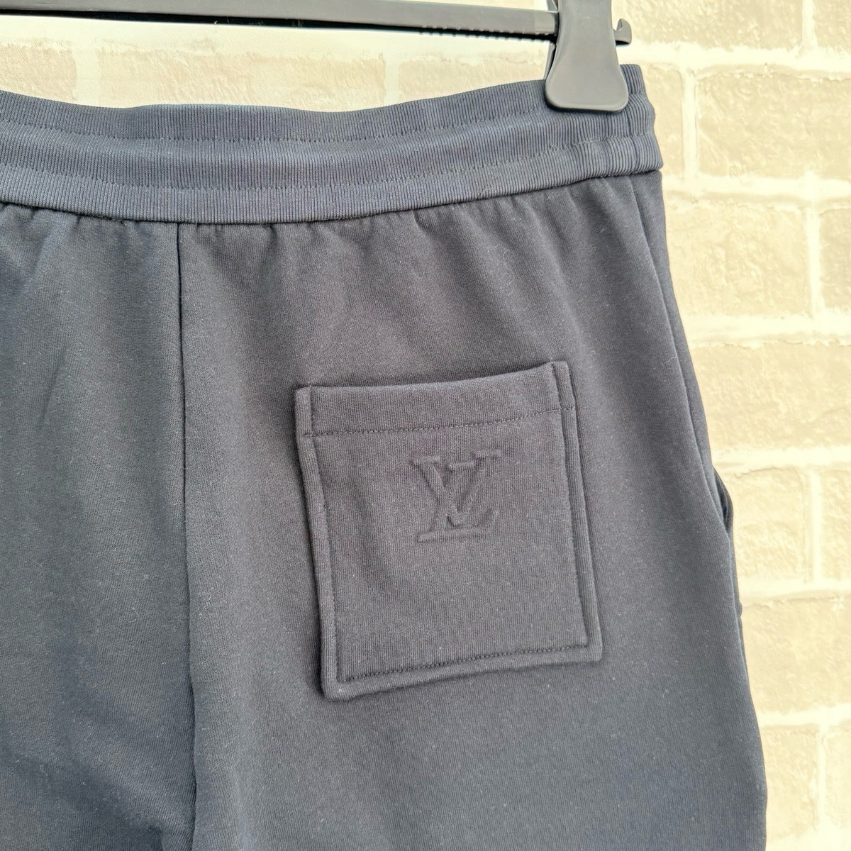 Louis Vuitton Embossed Signature Detail Pants "Dark Navy"