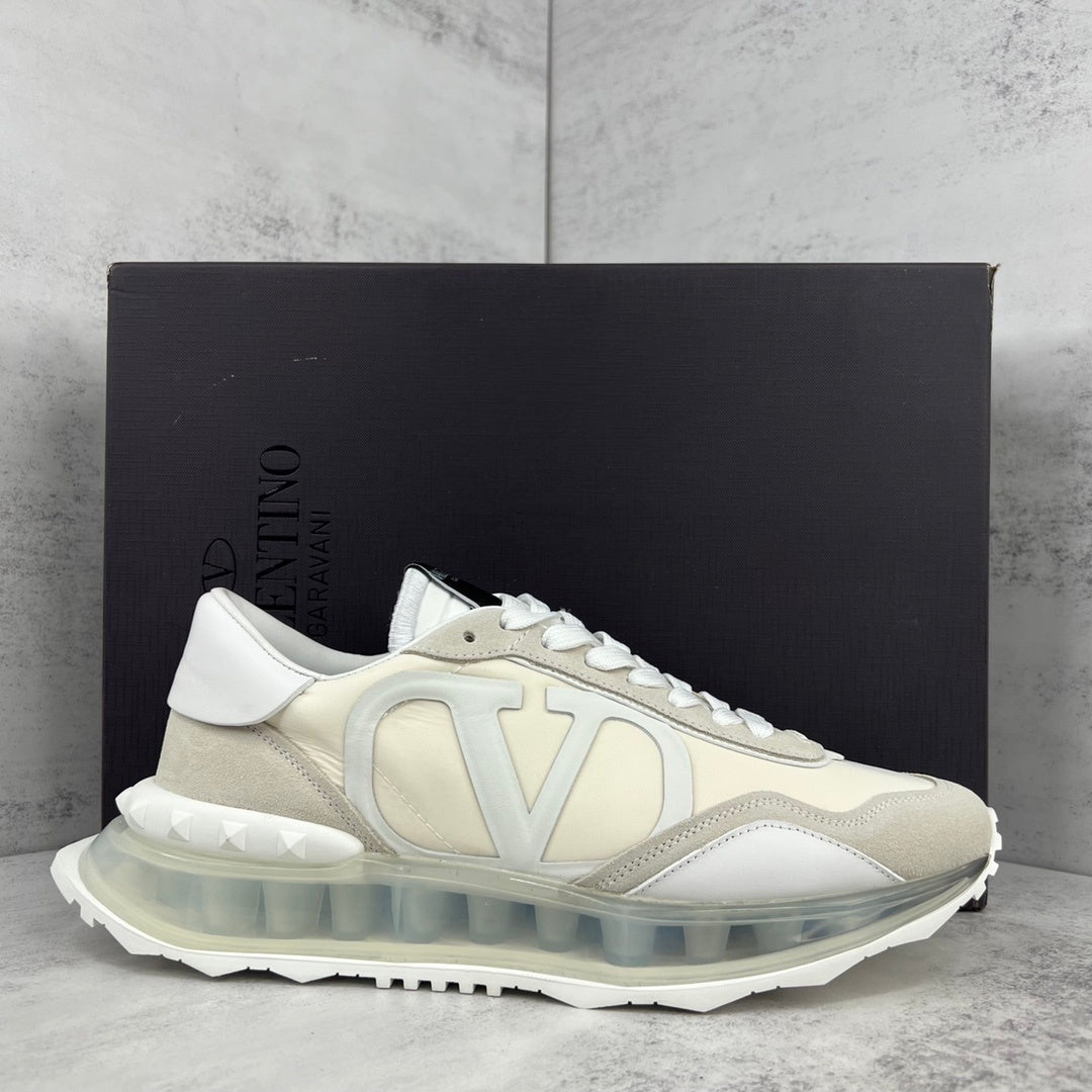Valentino Garavani Netrunner "White-Beige-Grey"