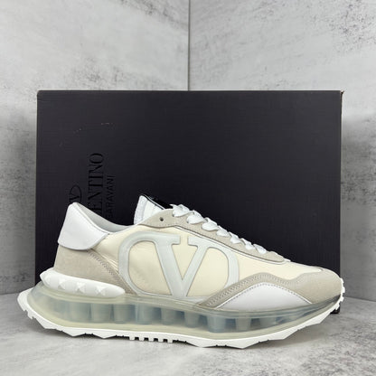 Valentino Garavani Netrunner "White-Beige-Grey"