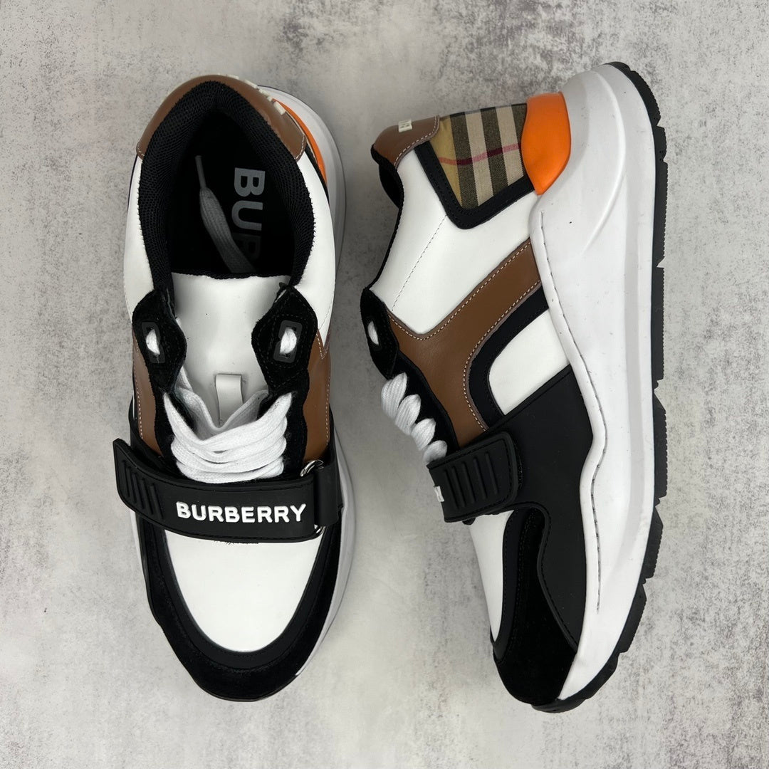 Burberry Ramsey "White-Black-Brown"