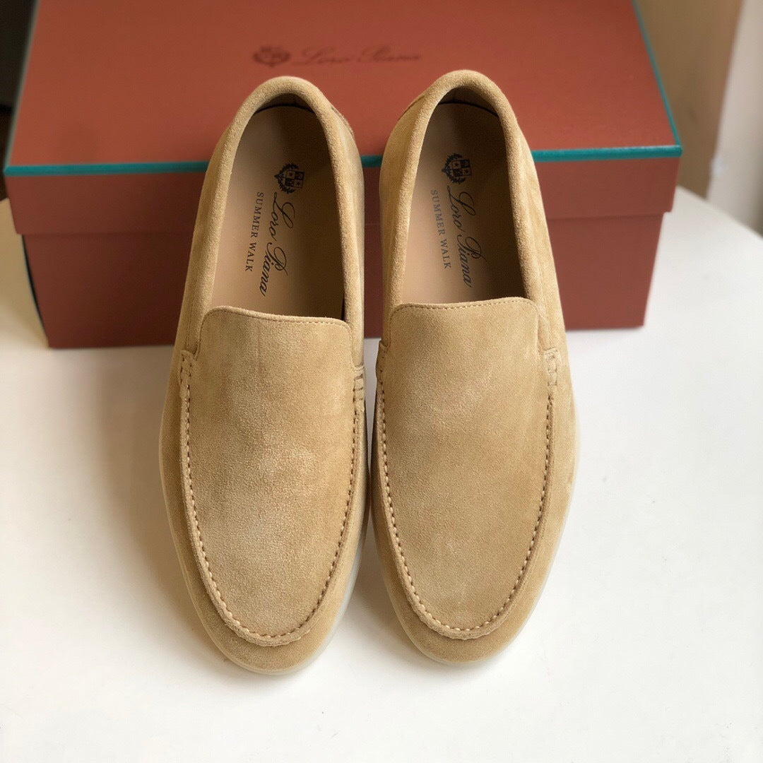 Loro Piana Summer Walk Loafers "Beige"