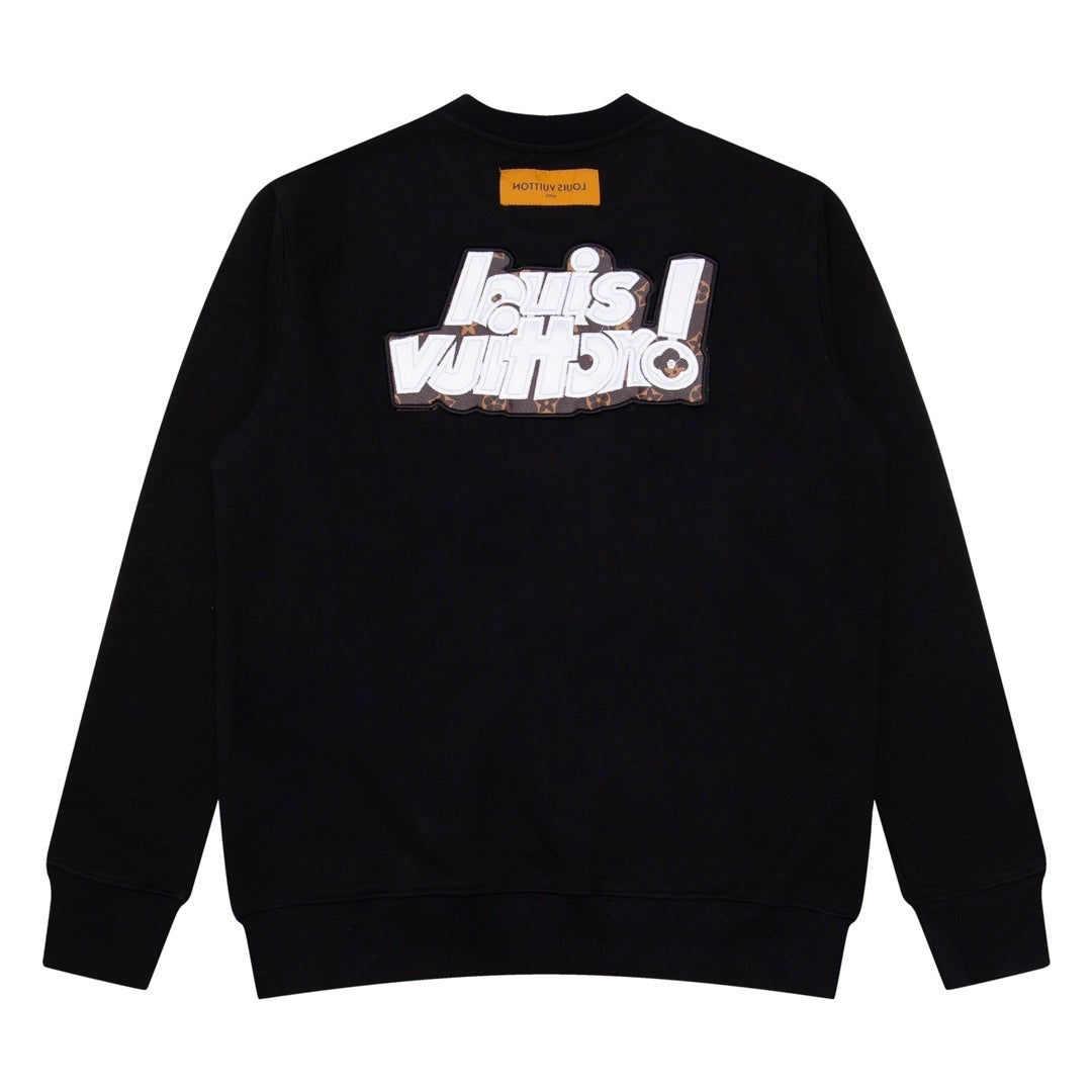 Louis Vuitton Sweatshirt "Black-White"