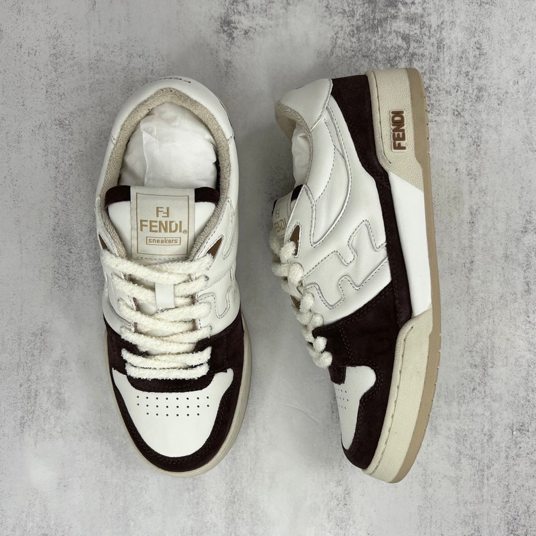 Fendi Match "Beige-Burgundy Red"