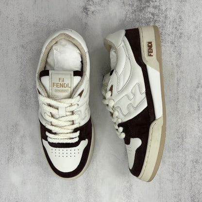 Fendi Match "Beige-Burgundy Red"