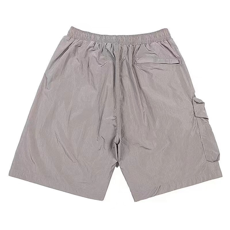 Stone Island Nylon Cargo Shorts "Grey"