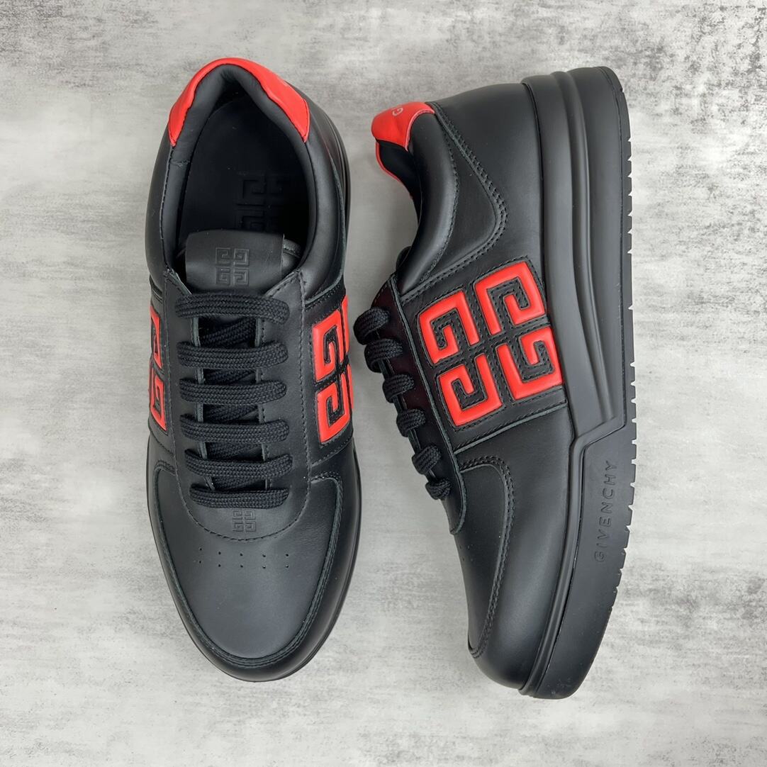 Givenchy Low-Top G4 "Black-Red"