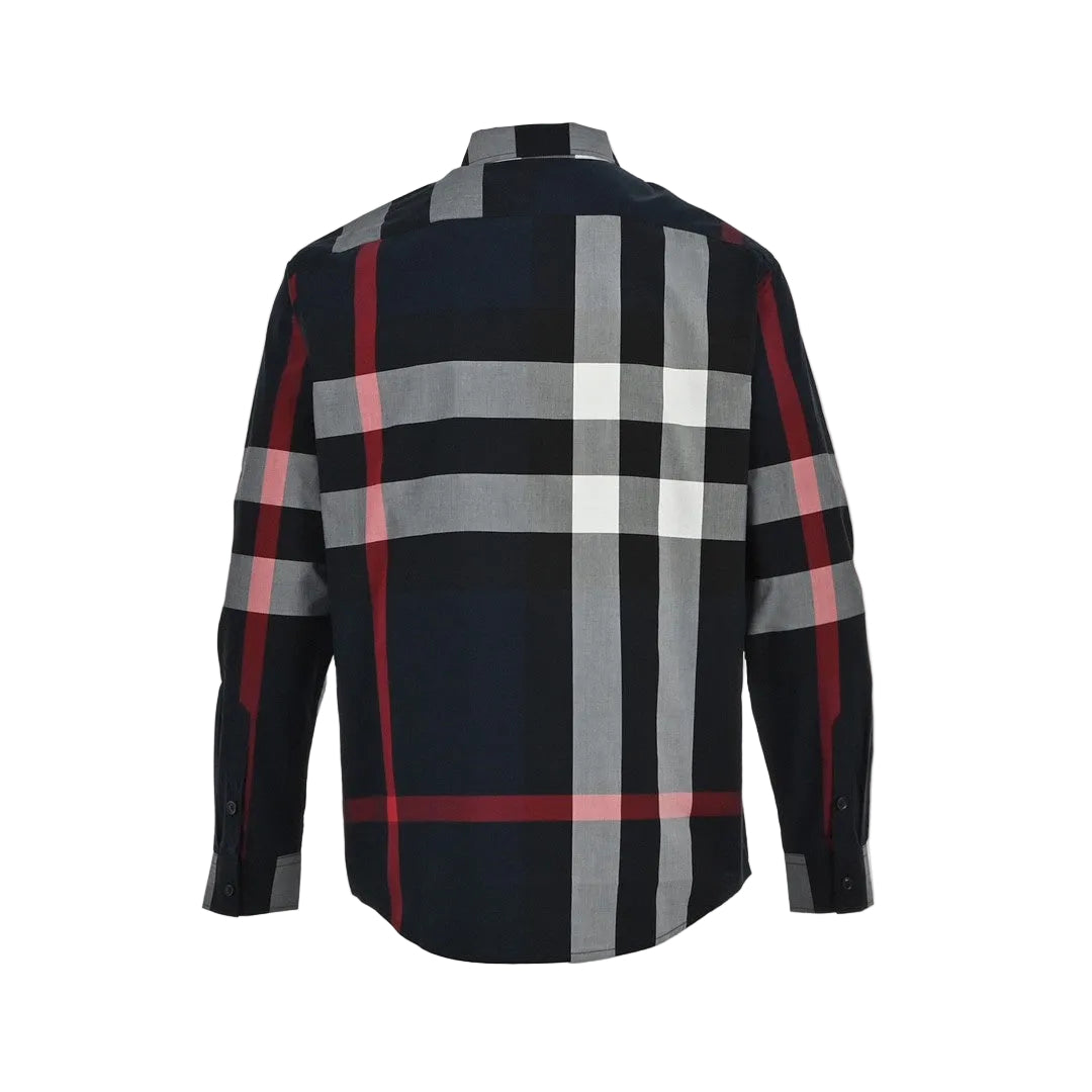 Burberry Check Stretch Poplin Shirt "Multicolour"