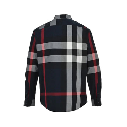 Burberry Check Stretch Poplin Shirt "Multicolour"