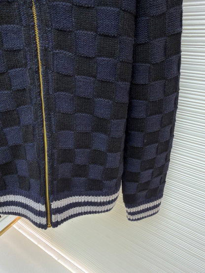 Louis Vuitton Damier Knit Blouson "Black"