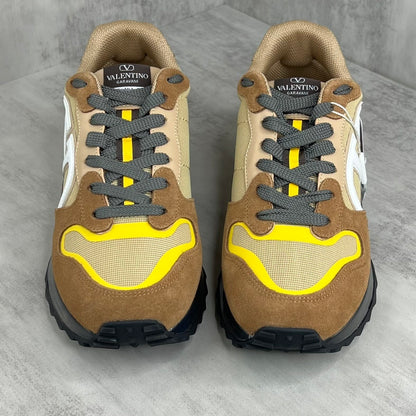 Valentino Garavani V-Logo "Brown-Beige-Yellow"