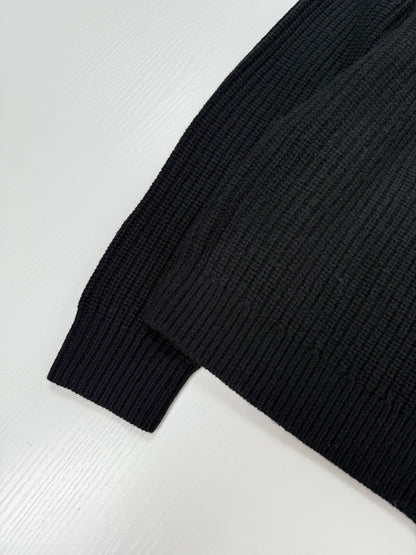 Chrome Hearts Large Cross Cashmere Knit "Black"