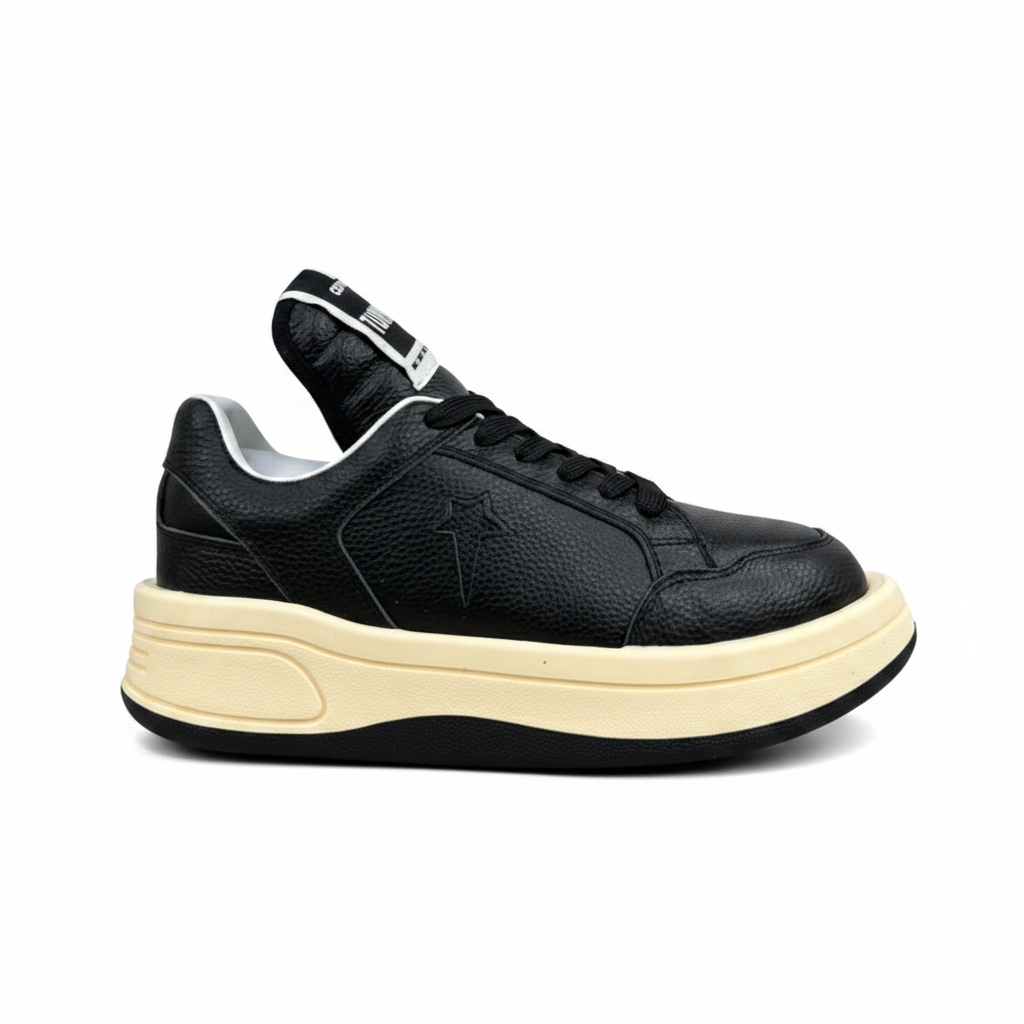 Rick Owens x Converse TURBOWPN Low "Black"