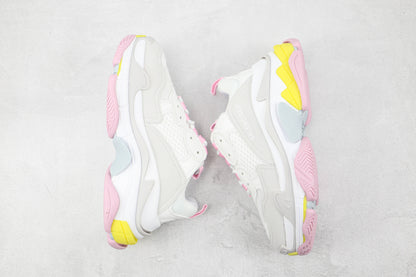 Balenciaga Triple S "Grey-Pink-Yellow"