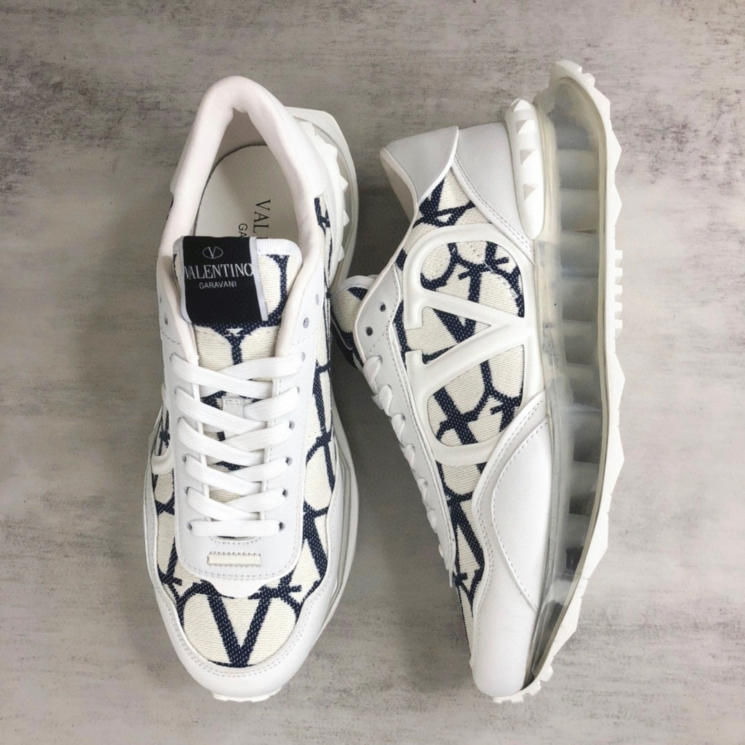 Valentino Garavani Netrunner "White-Black Monogram"