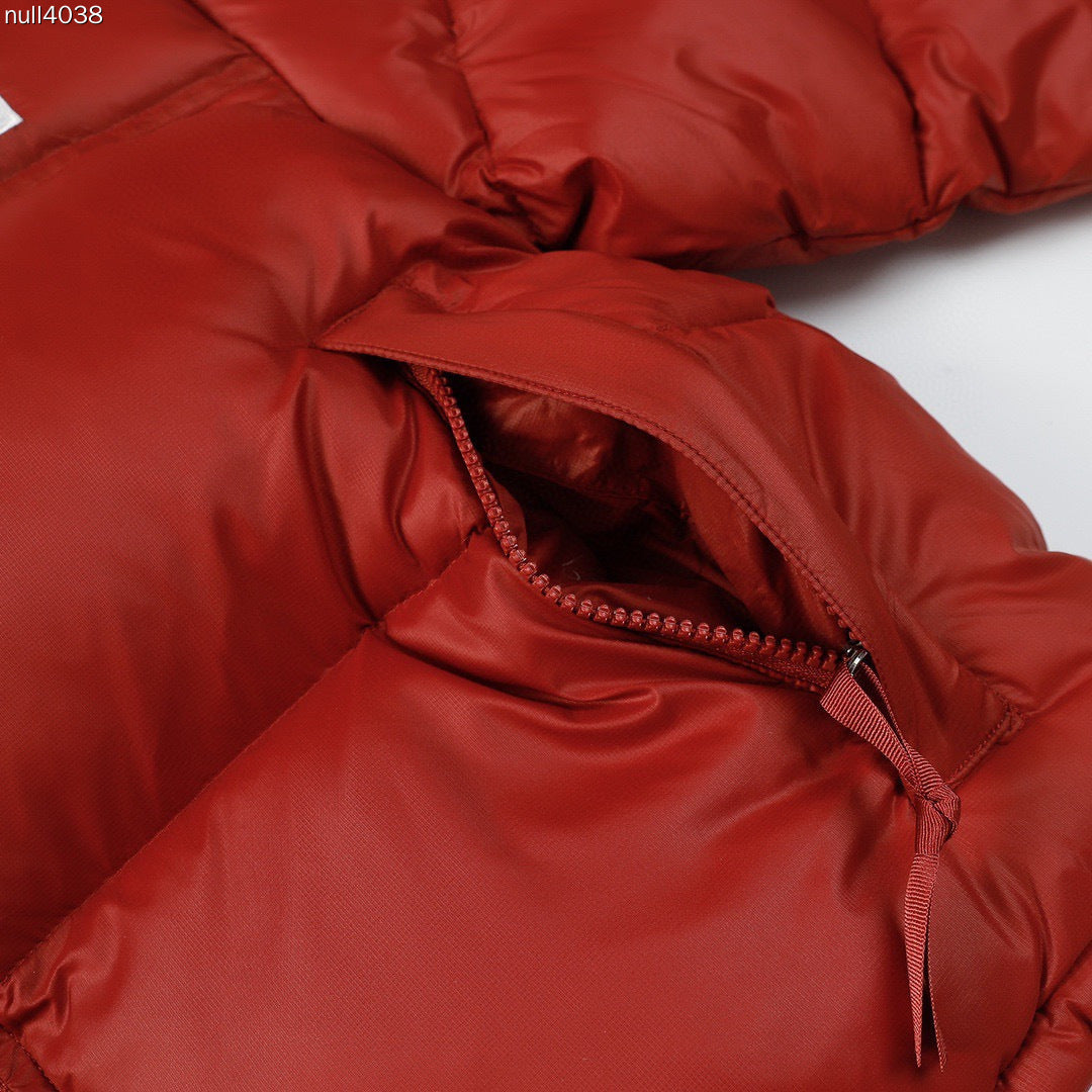 The North Face Nuptse Short Down Jacket "Redwood"