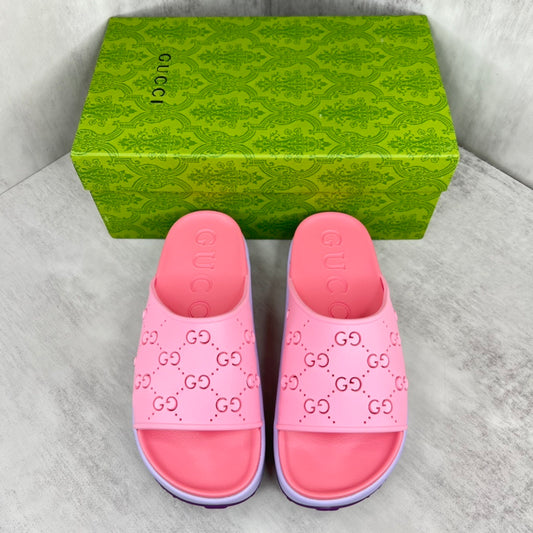 Gucci Slides "Pink-Purple"