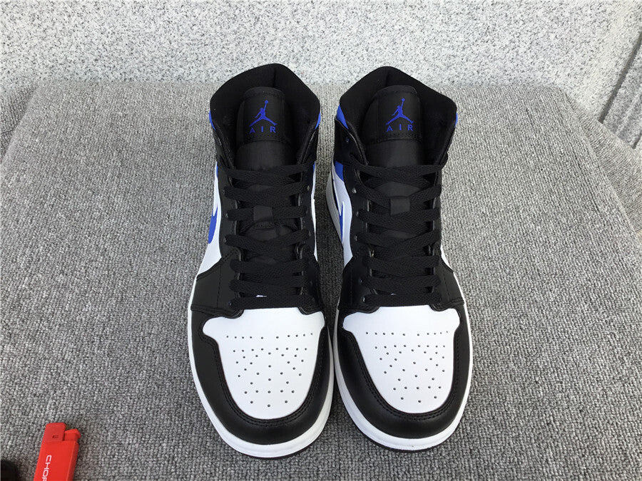 Air Jordan 1 Mid "Racer Blue-Black-White"
