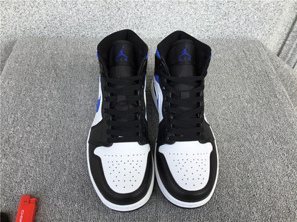 Air Jordan 1 Mid "Racer Blue-Black-White"