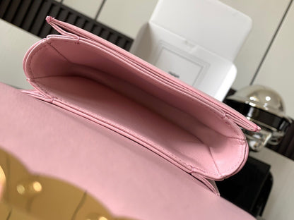 Celine Mini Besace Clea in Shiny Calfskin