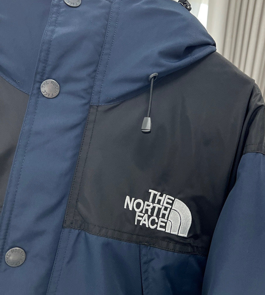 The North Face Mountain Guide Down Jacket "Navy Blue-Black"