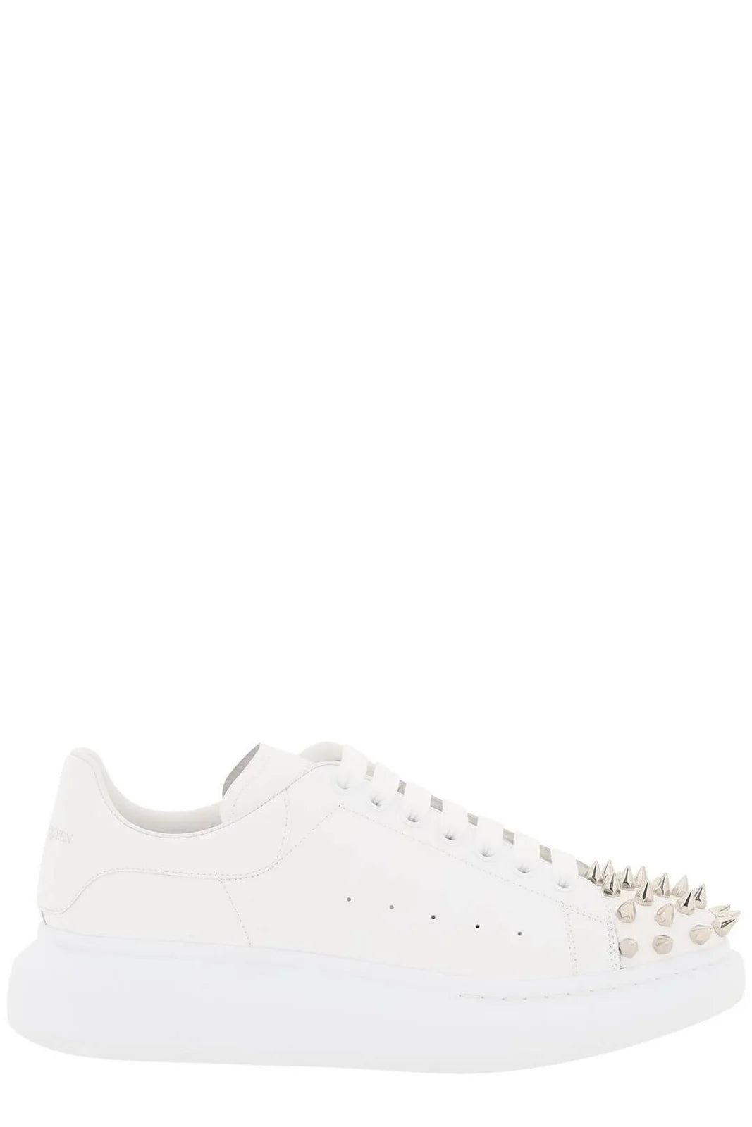 Alexander McQueen Oversized "White-Silver Studded"