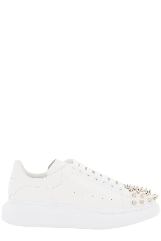Alexander McQueen Oversized "White-Silver Studded"