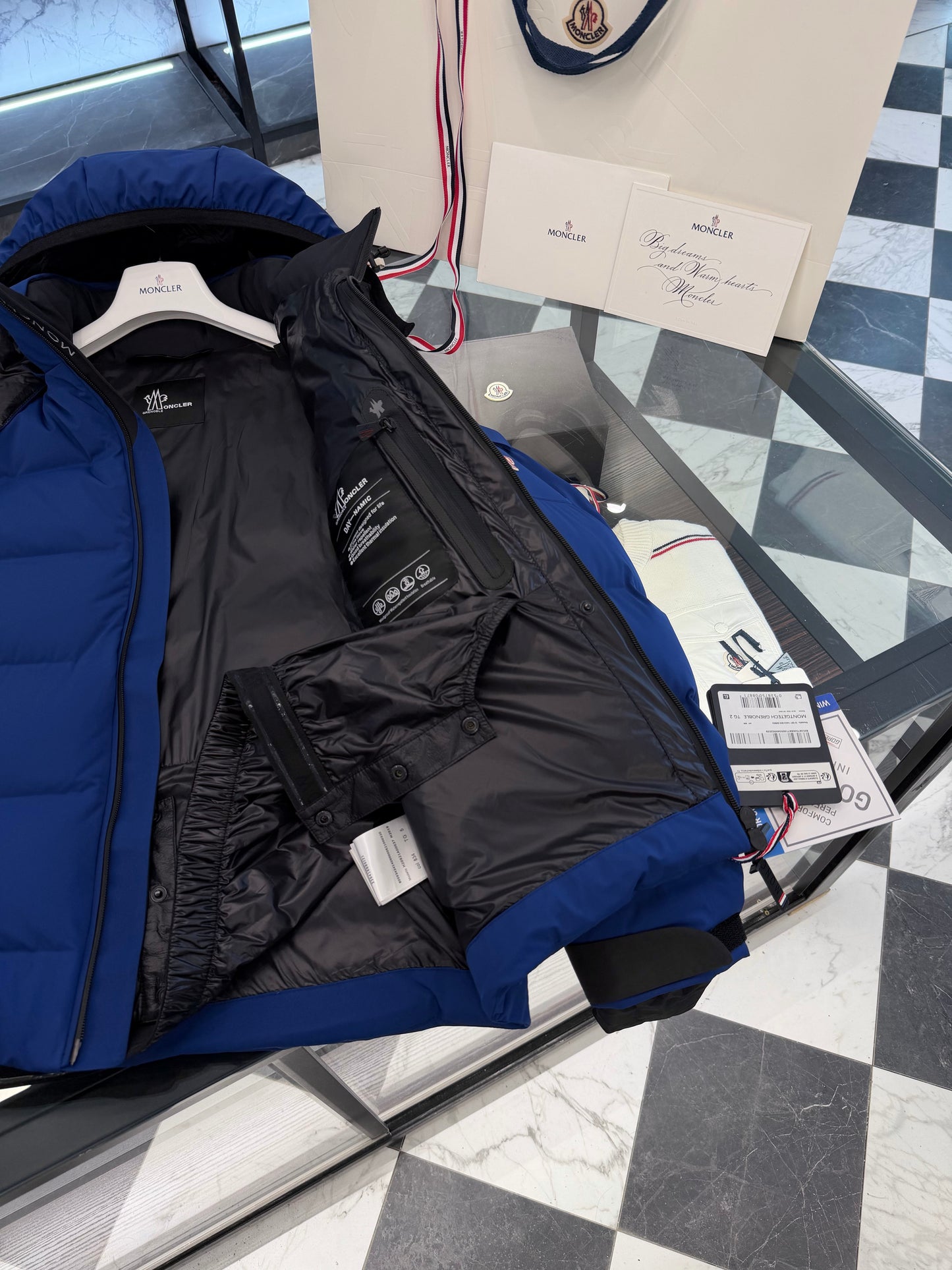 Moncler Grenoble Fellberg Down Jacket "Blue"