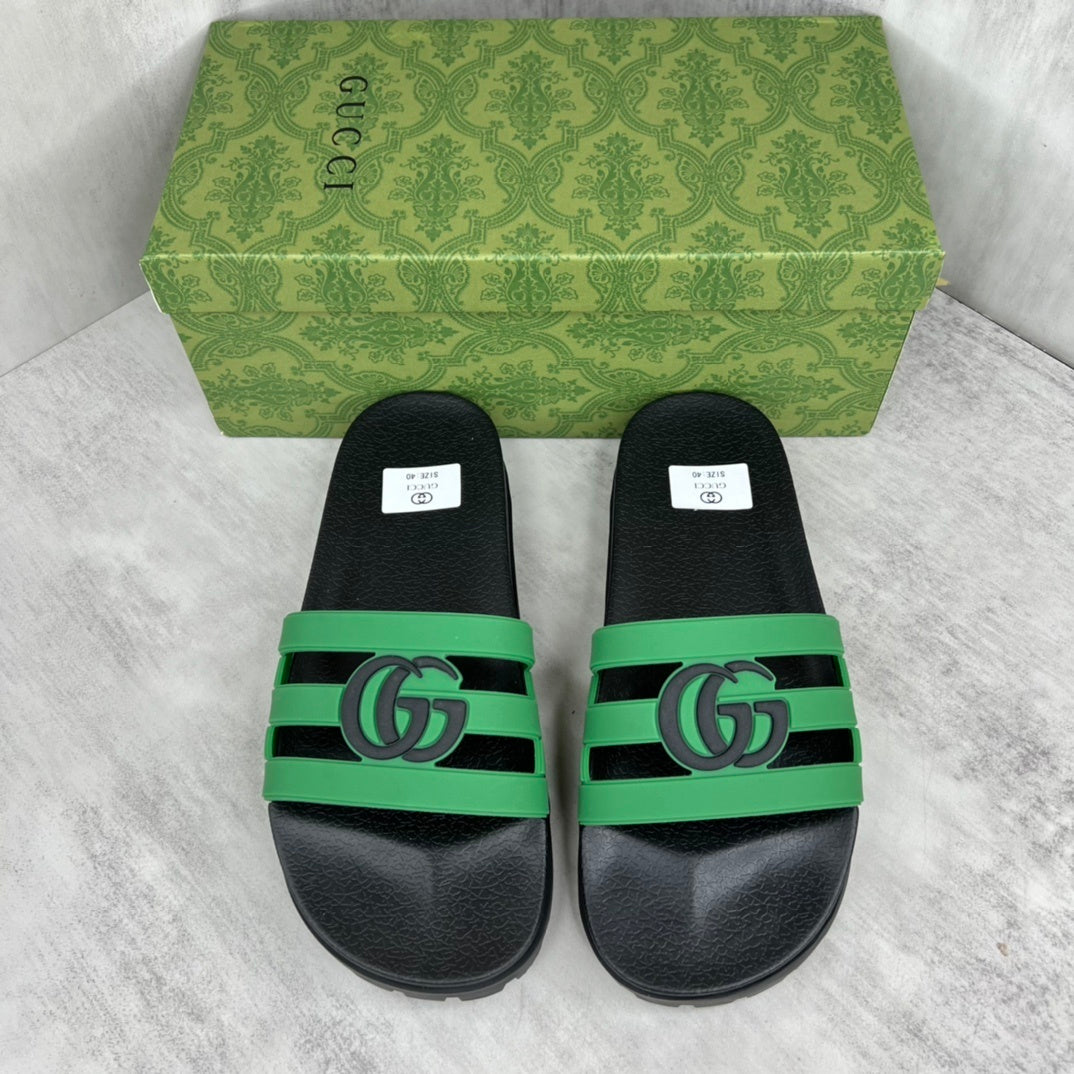 Gucci Slides "Green-Black"