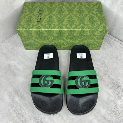 Gucci Slides "Green-Black"