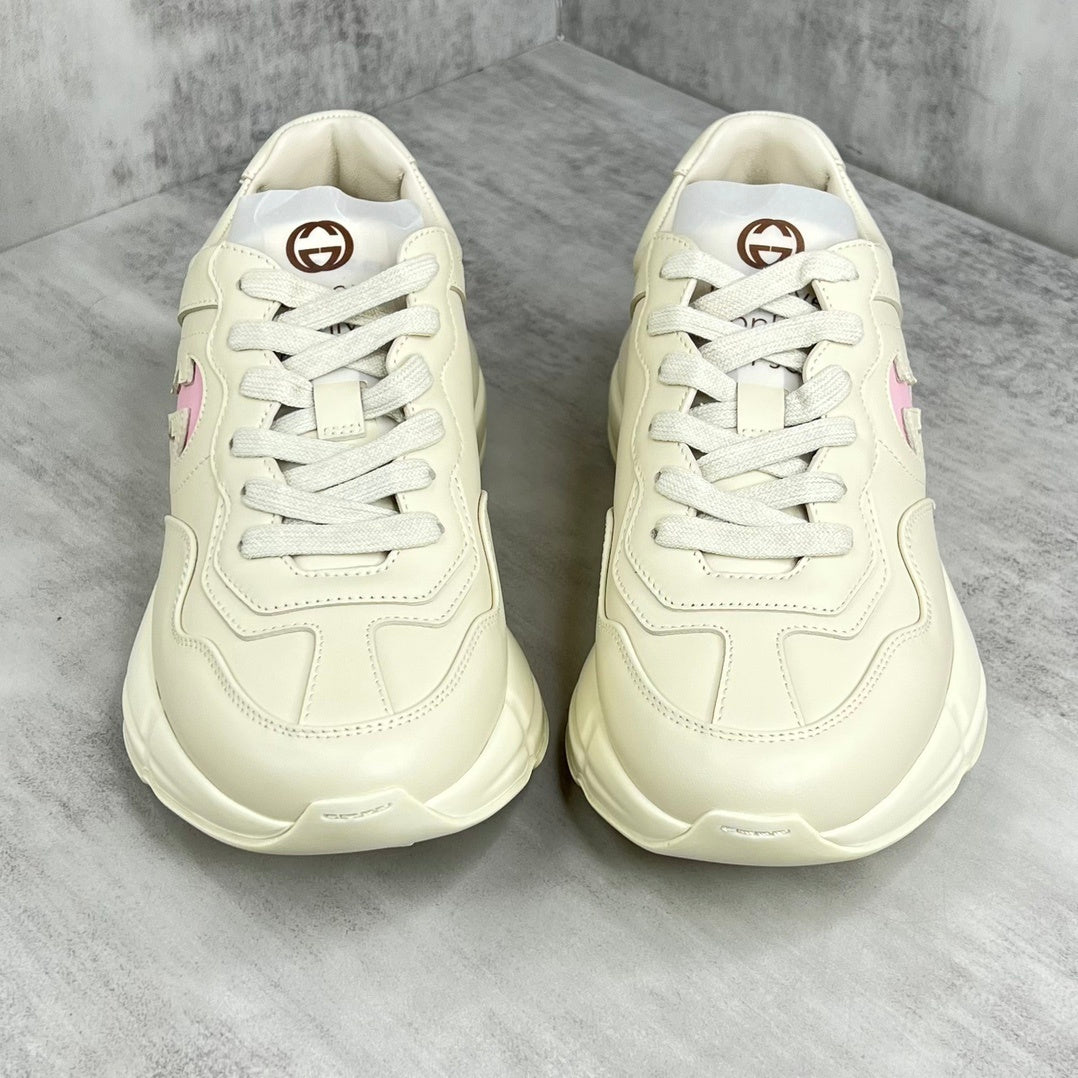 Gucci Rhyton Interlocking G "Beige-Pink"
