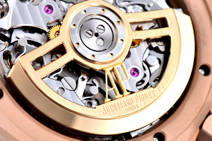 Audemars Piguet Royal Oak Chrono 41mm Rose Gold Black Dial