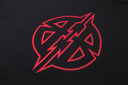 Balenciaga Hoodie "Black-Red"