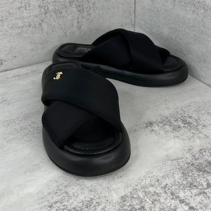 Chanel Slides "Black"