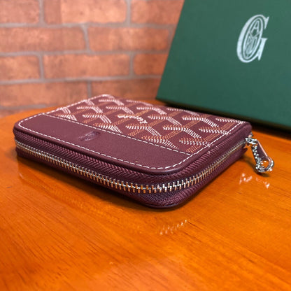 Goyard Matignon PM Wallet "Burgundy"