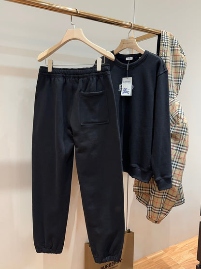 Burberry Logo Jogging Pants "Black"