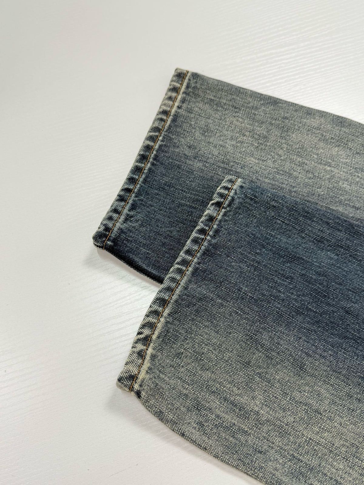 Dior Jeans with Patchwork Effect "Blue Cotton Twill"
