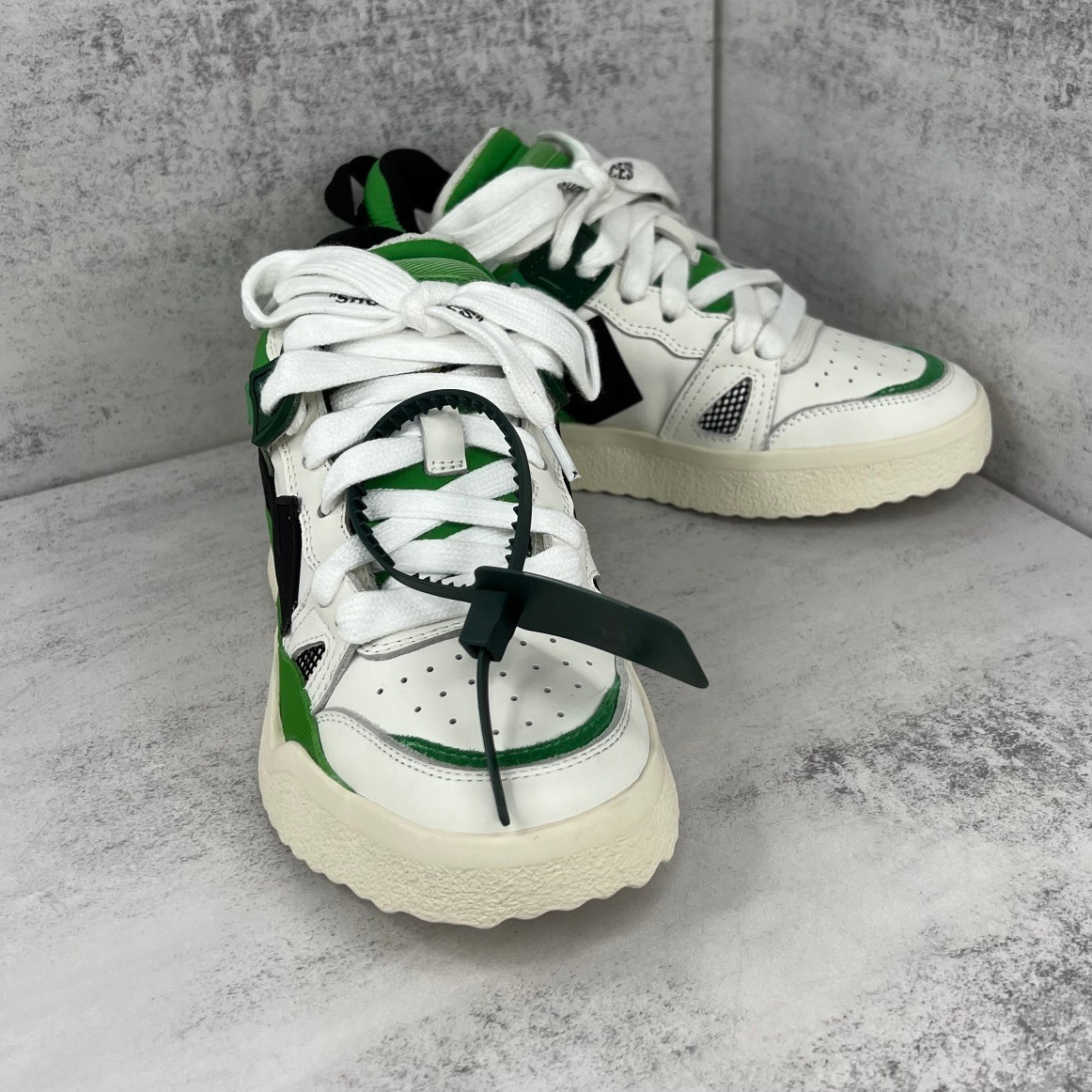 Off-White Sponge Mid "Green"
