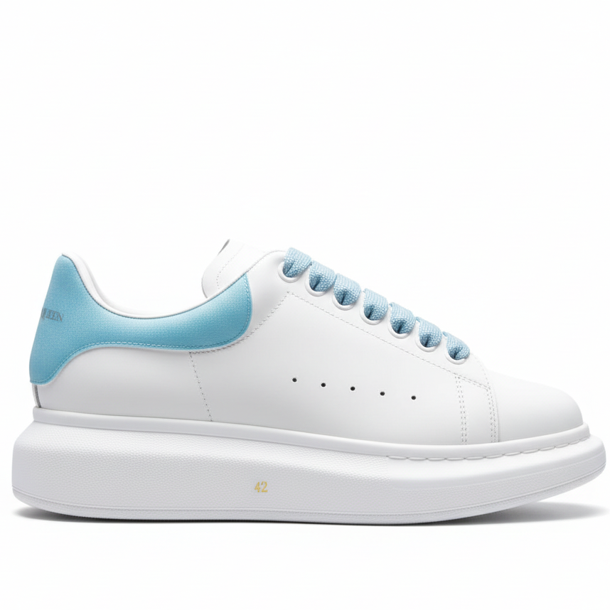 Alexander McQueen Oversized "White-Blue Reflective"