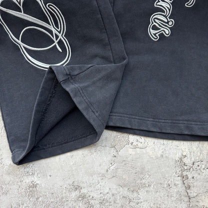 Balenciaga Cursive Baggy Trousers "Black-White"