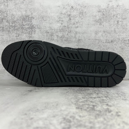 Louis Vuitton Trainers "Black" Crystal