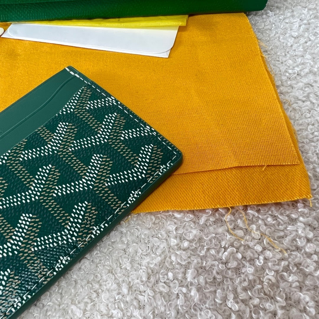 Goyard Saint-Sulpice Card Wallet “Green”