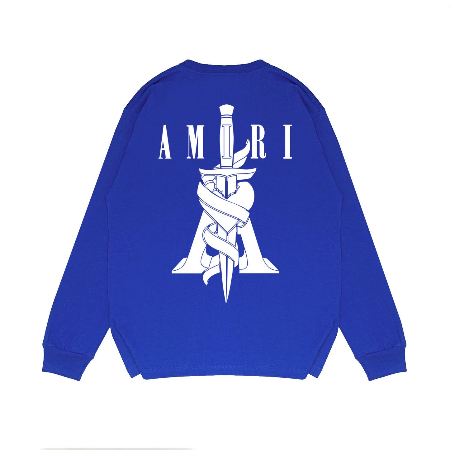Amiri Dagger Sweatshirt "Blue-White"