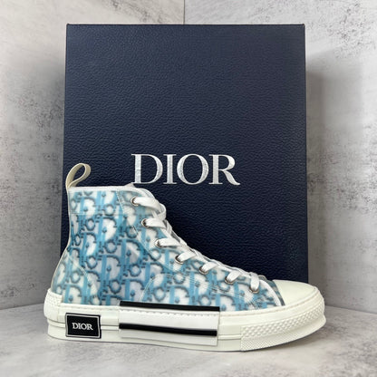 Dior B23 High-Top "White-Blue Pixel"