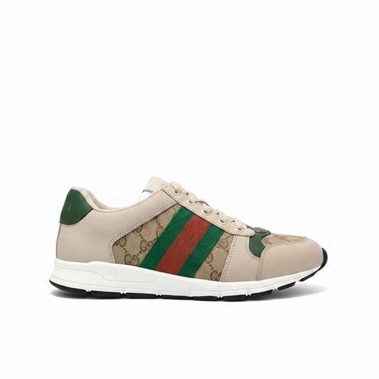 Gucci Screener "Beige-Green-Red"